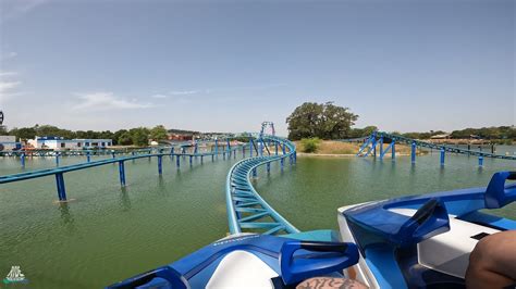 Wave Breaker The Rescue Coaster Pov Seaworld San Antonio Intamin