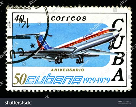 Cuba Circa Postage Stamp Printed Stock Photo Shutterstock