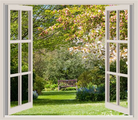 spring-garden-window-frame-view | The Wartburg Watch 2022