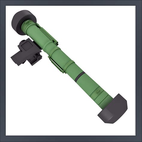 3d model fgm 148 javelin missile launcher