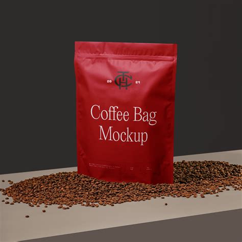 Coffee Bag Free Mockup — Free Mockup World