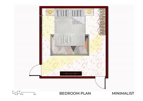 bedroom plan  behance