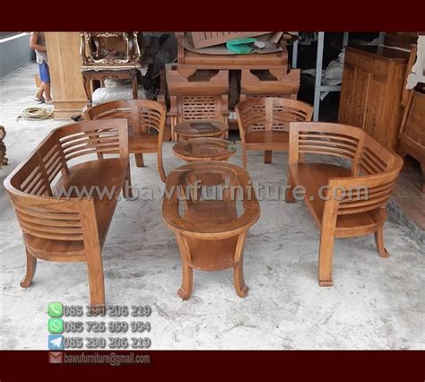 Kursi Tamu Jati Jepara Model Terbaru Harga Jual Murah Bawu Furniture