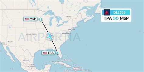 Dl1536 Flight Status Delta Air Lines Tampa To Minneapolis Dal1536