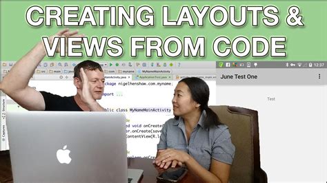 Wife Learns Android Programming Programmatically Creating Layouts