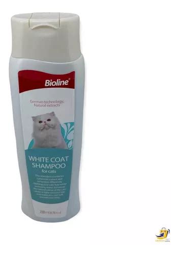 Shampoo De Capa Blanca Bioline Para Gatos Cuotas Sin Interés