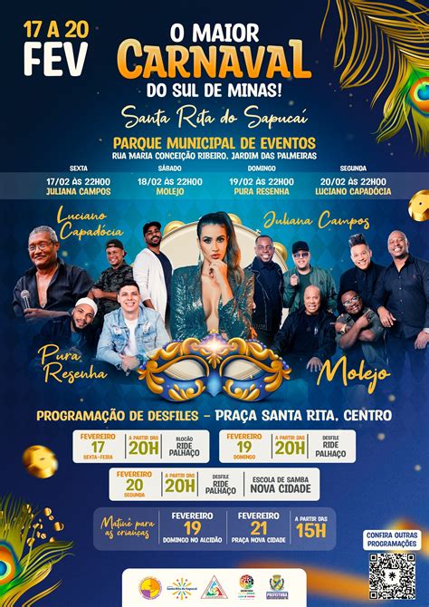 Portal Minas Gerais Eventos Carnaval Santa Rita Do Sapuca