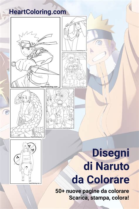 Disegni Di Naruto Da Colorare Stampabili Su A4 Anime Su Heartcoloring