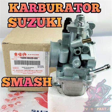 Karburator Carburator Suzuki Smash Kualitas Original Suzuki Sgp Irit