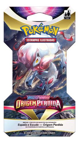 Blister Pokémon Pacote Unitário Ee11 Origem Perdida Copag