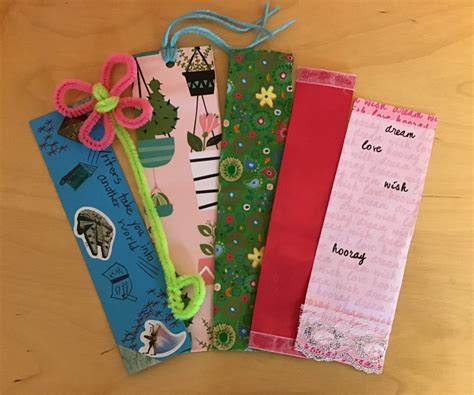 Easy DIY Bookmarks Teen Writers Nook