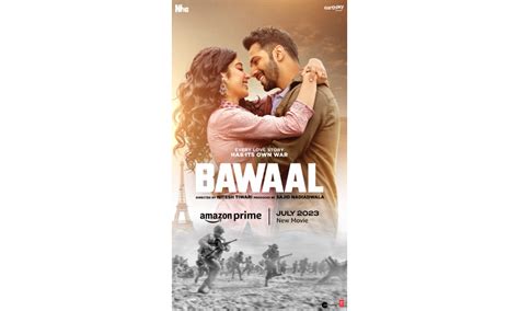 Varun Dhawan Janhvi Kapoors Bawaal To Premiere On Prime Video In July