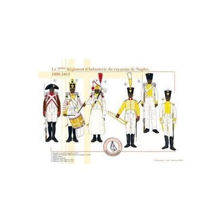 The 7th Infantry Regiment Of The Kingdom Of Naples 1808 1815