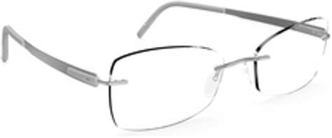 Eyeglasses Silhouette Blend 5555 8640 Fossil Gray 52 19 140 3 Piece Frame Ch