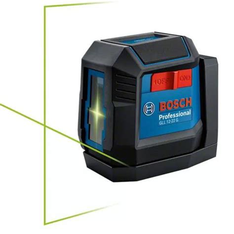 Bosch Linijski Laser Sa Zelenim Zrakom Domet 12m GLL 12 22 2xlinije