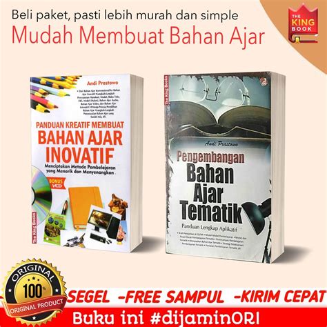 Jual Paket Buku Panduan Membuat Bahan Ajar Inovatif Pengembangan