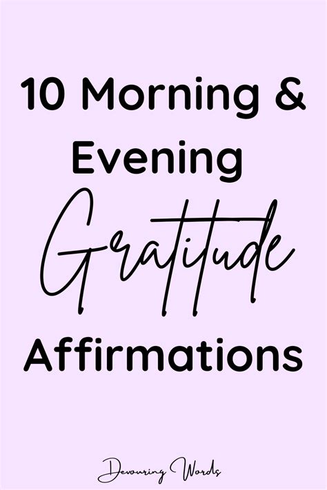 Affirmations Of Gratitude In 2024 Morning Gratitude Affirmation