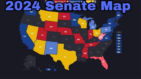 senate map prediction december  youtube