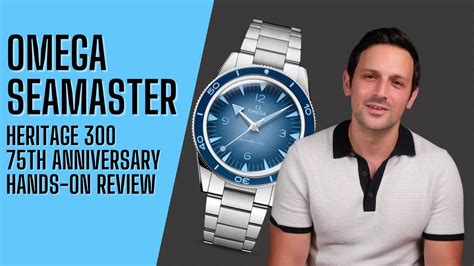 Omega Seamaster Heritage 300 75th Anniversary Review YouTube