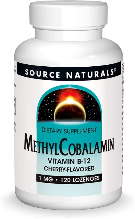 Source Naturals Hydroxocobalamin Vitamin B 12 1 Mg 60