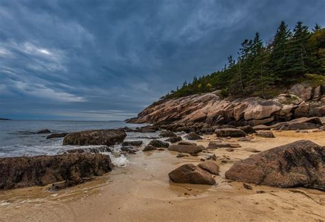 Sand Beach, Acadia National Park, ME. with permission from E Koh