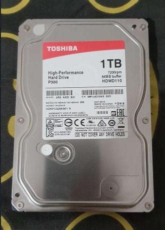 Trdi Disk 3 5 1TB 7200rpm 64MB SATA3 Toshiba P300 HDWD110