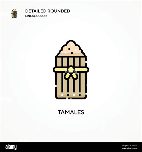 Icono De Vector Tamales Conceptos Modernos De Ilustraci N Vectorial