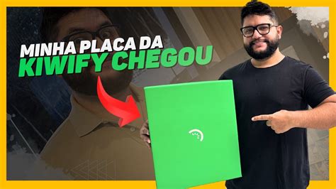 KIWIFY GANHEI A PLACA DE 100 MIL DA KIWIFY E VEIO UMA SURPRESA YouTube