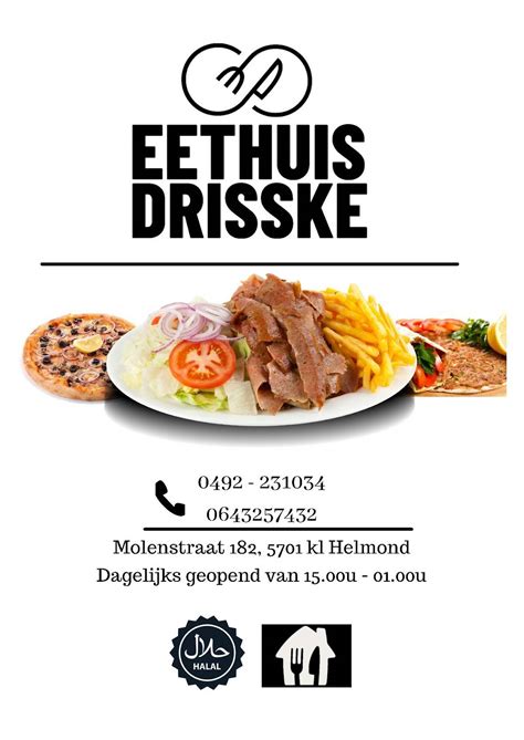 Menu At Eethuis Drisske Helmond