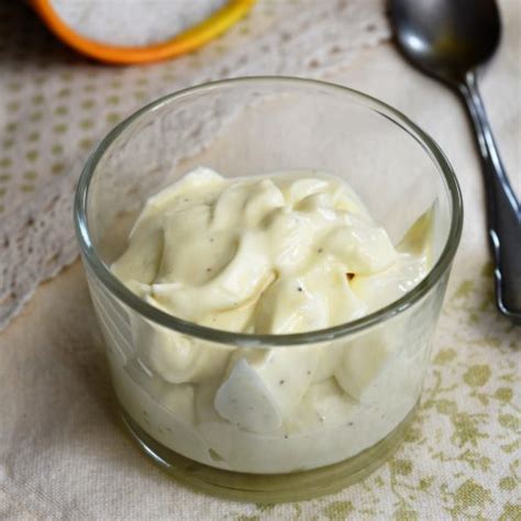 Mayonnaise Sans Oeuf La Sauce Maison Inratable