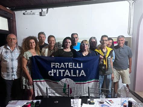 Fratelli DItalia Nuovo Segretario E Nuovo Direttivo Per Il Circolo Di