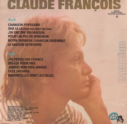 Encyclopédisque Disque Chanson populaire