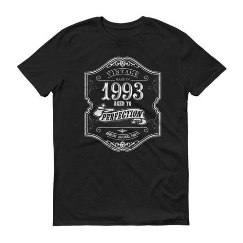 1993 Birthday T Vintage Born In 1993 30th Birthday Shirt Etsy