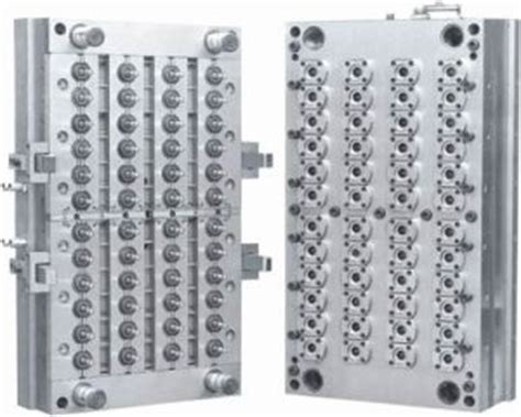 China Plastic Pet Preform Injection Mold Hot Runner Shut Off Nozzle 48 Cavities China