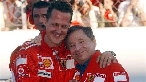 I Watch Grands Prix With Michael Schumacher Jean Todt Reveals Major