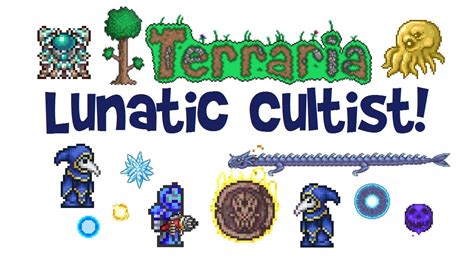 Terraria Lunatic Cultist Guide Battle Boss Fight Arena Drops How