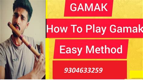 How To Play Gamak On Flute Basuri Per Gamak Kaise Bajyen By Sumit