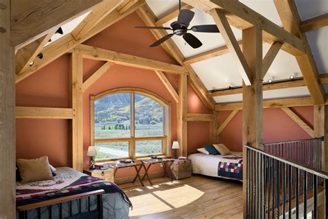 Mountain Timber Frame Vacation Home Oakbridge Timber Framing