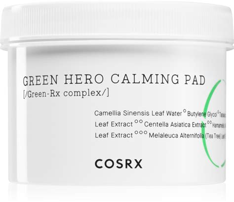 Cosrx One Step Green Hero Calming Patch Soin Intense Revitalisant Avec