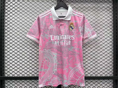 Real Madrid Pink Dragon Kit Fan Version The Football Heritage