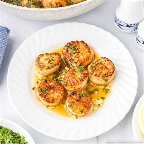 Seared Scallops - melissassouthernstylekitchen.com