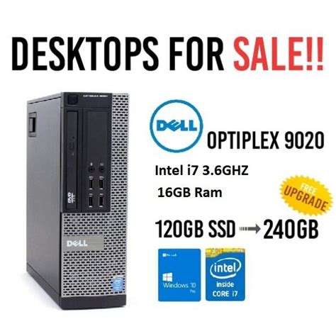 I5 459016g240g Ssd Dell Optiplex 9020 Sff Shopee Singapore