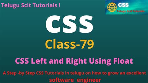 Cssclass 79css Align Using Floatcss Tutorial For Beginners In