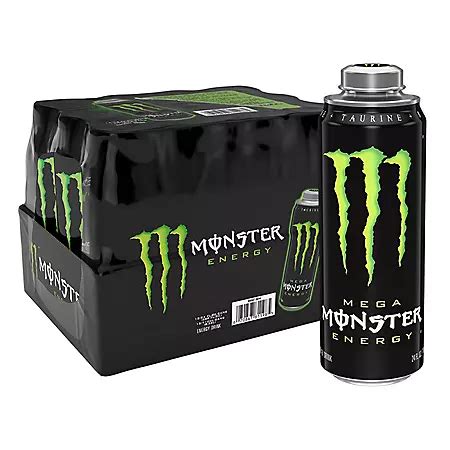 Monster Energy Mega Can Original (24oz / 12pk) - Sam's Club