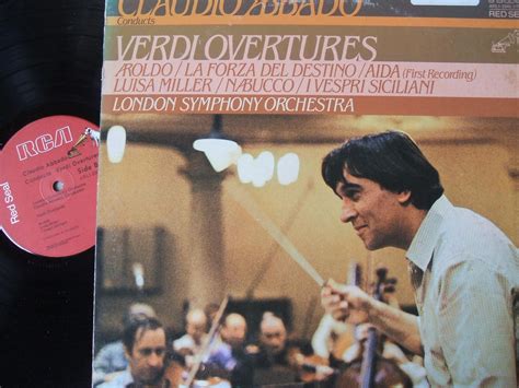 Verdi Abbado London Symphony Orchestra Verdi Overtures Claudio