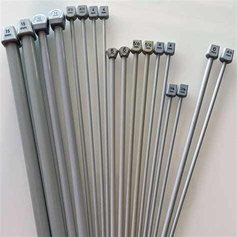 Birch Straight Knitting Needles – Crossways Wool & Fabrics