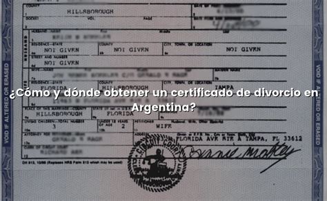 ¿cómo Y Dónde Obtener Un Certificado De Divorcio En Argentina ¿cómo