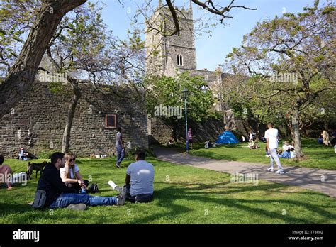 Castle Park Bristol Stock Photo - Alamy