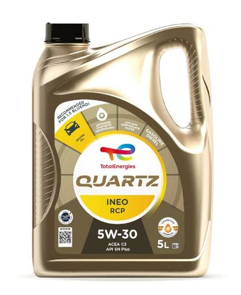 Total Quartz Ineo RCP 5W30 5 Liter De Olie Concurrent