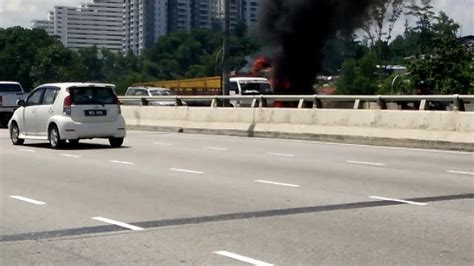 Lori Terbakar Jln Cheras YouTube